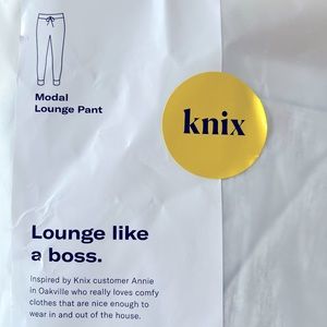Knix lounge joggers